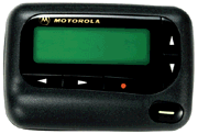 ADVISOR Gold[tm] Word Message Pager Photo