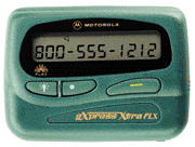 eXpress Xtra[tm] Numeric Pagers Photo